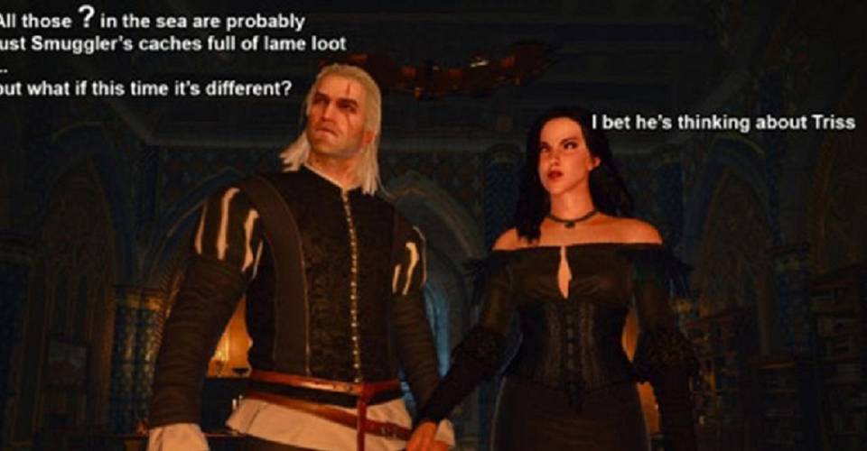 The Witcher 3 10 Hilarious Geralt And Yennefer Memes Thegamer