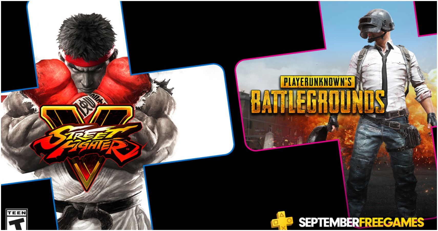 PUBG And Street Fighter V Are The PS Plus Games For September