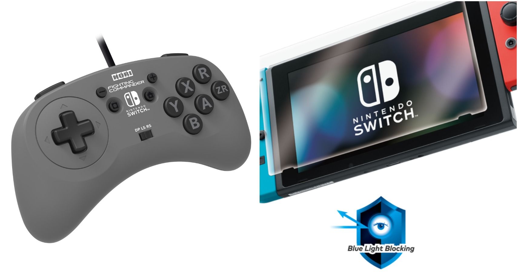 Hori Nintendo Switch Fighting Commander & Blue Light Filter Review Just In Time