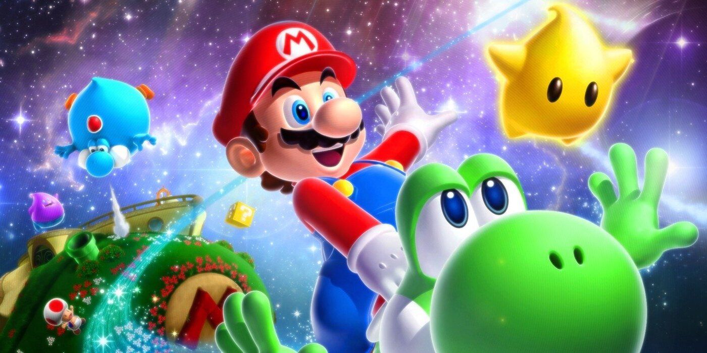 The cover for Super Mario Galaxy 2