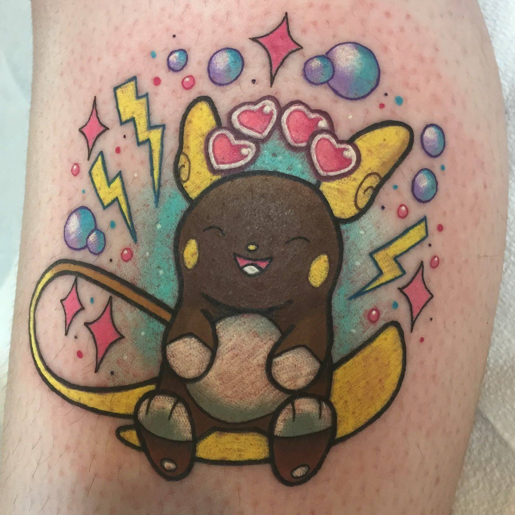 Pokemon 10 Real Electric Type Tattoos For Dedicated Trainers