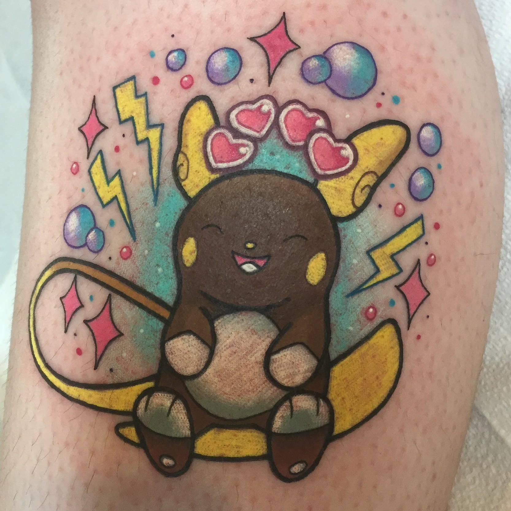 Pokemon 10 Real Electric Type Tattoos For Dedicated Trainers Pokemon 10 Real Electric Type Tattoos For Dedicated Trainers
