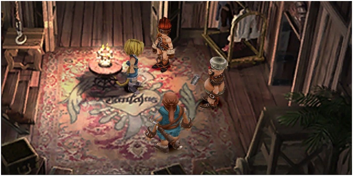 This is a gameplay screenshot from Final Fantasy 9.