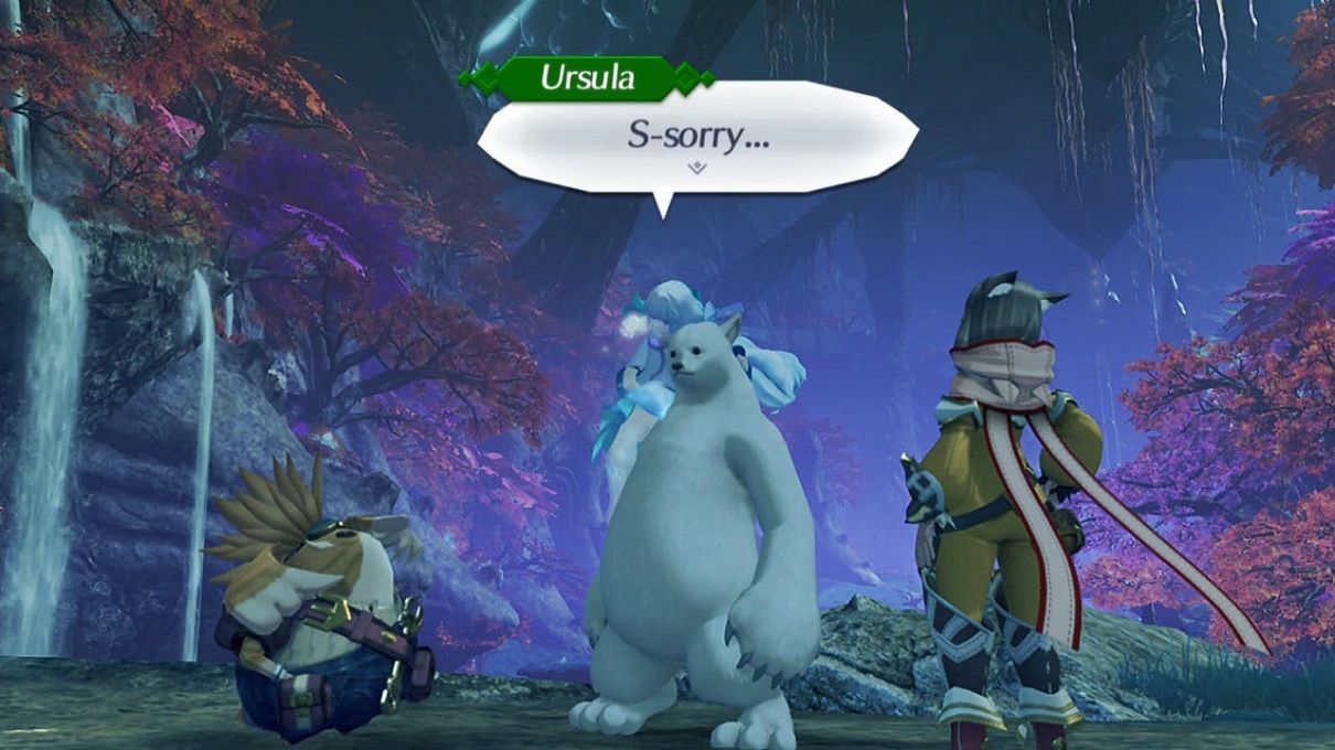 Ursula's Heart To Heart, "Not Quite Comfortable," in Xenoblade Chronicles 2