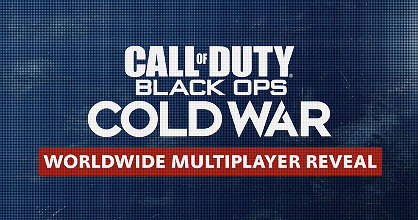 Treyarch official Black Ops Cold War multiplayer announcement