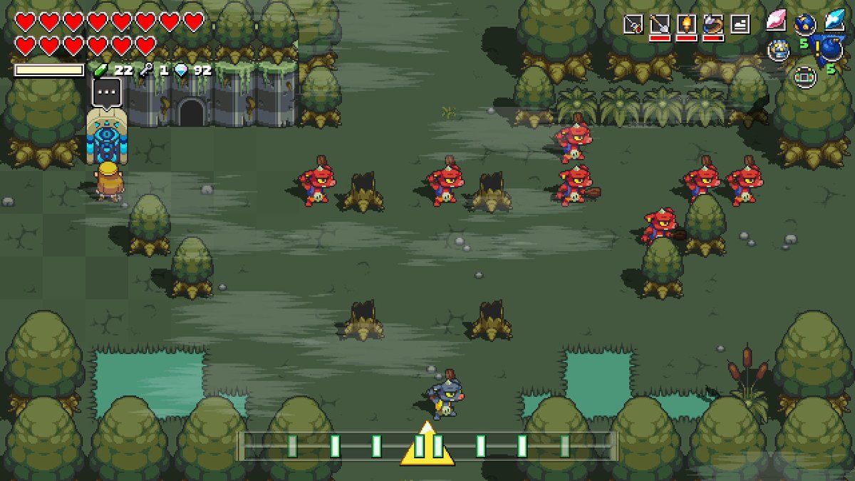 Cadence of Hyrule's iteration of the Lost Woods