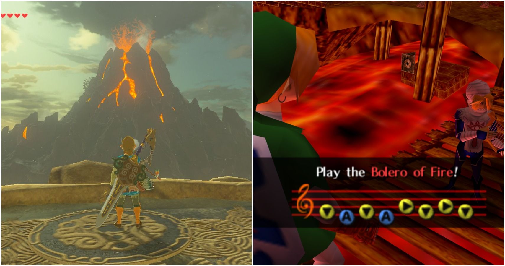 The Legend of Zelda: Ocarina of Time - Death Mountain and Goron City 