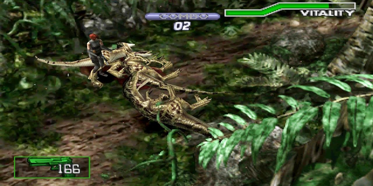 Capcom Dino Crisis 2 Jungle Raptor Attack