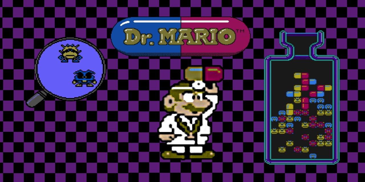 Nintendo Dr Mario NES Puzzles
