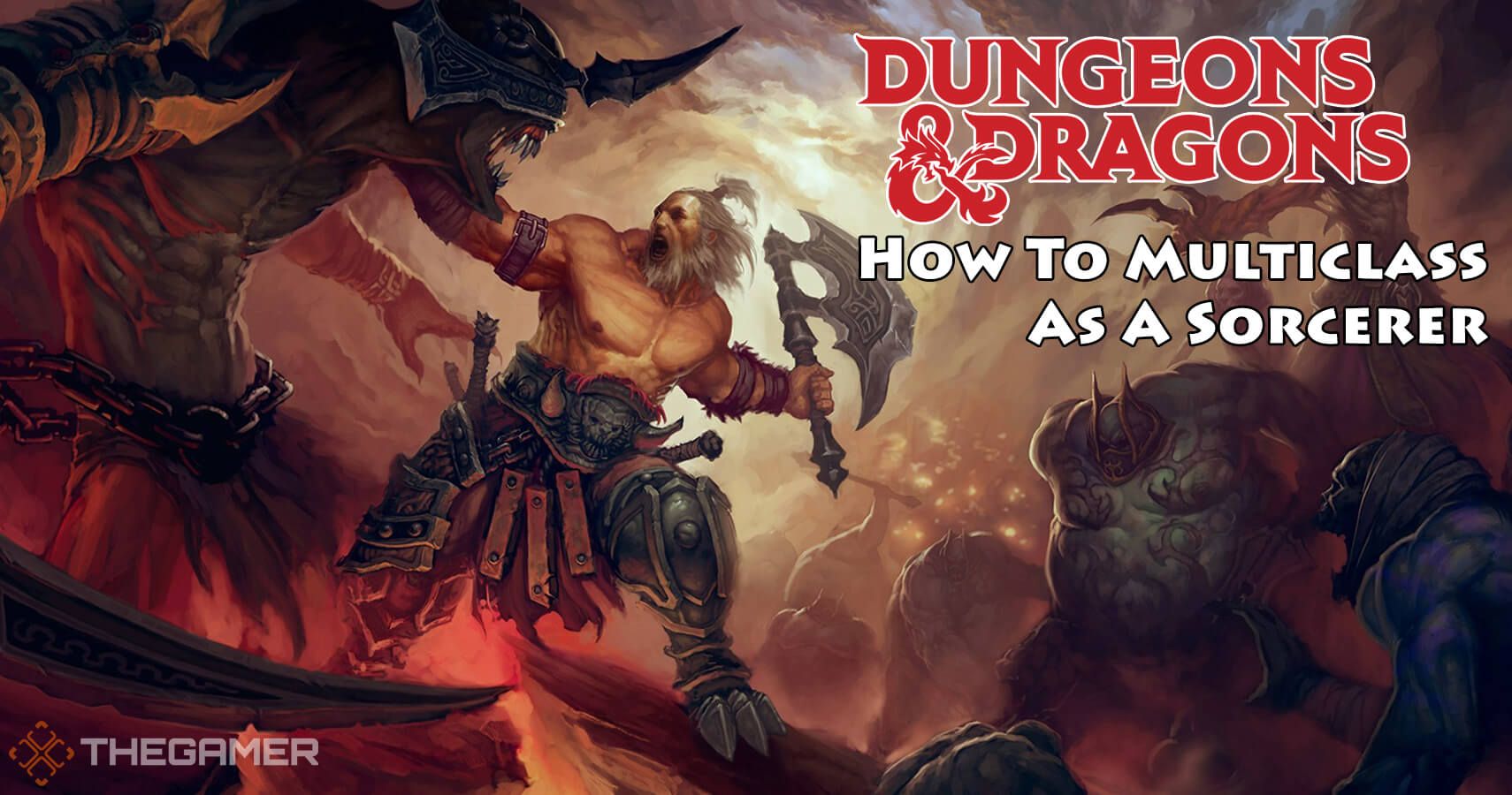 Dungeons & Dragons How To Multiclass As A Sorcerer