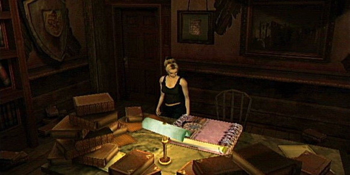 eternal darkness character at desk searching