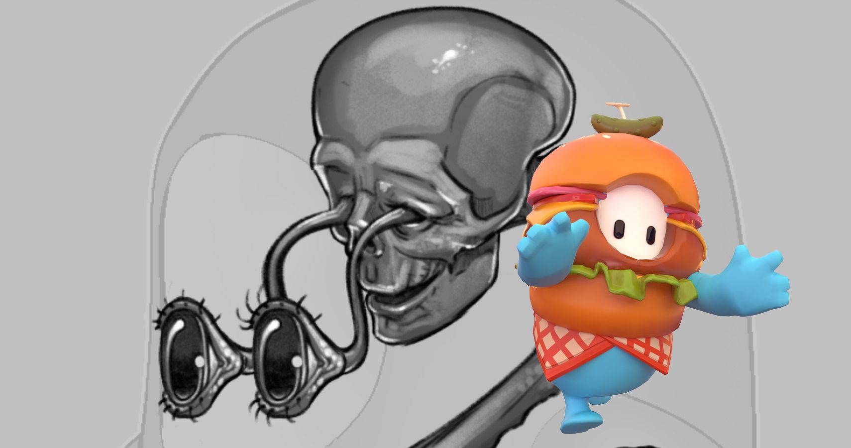 Fall Guys' Terrifying Anatomy Detailed In Official Concept Art