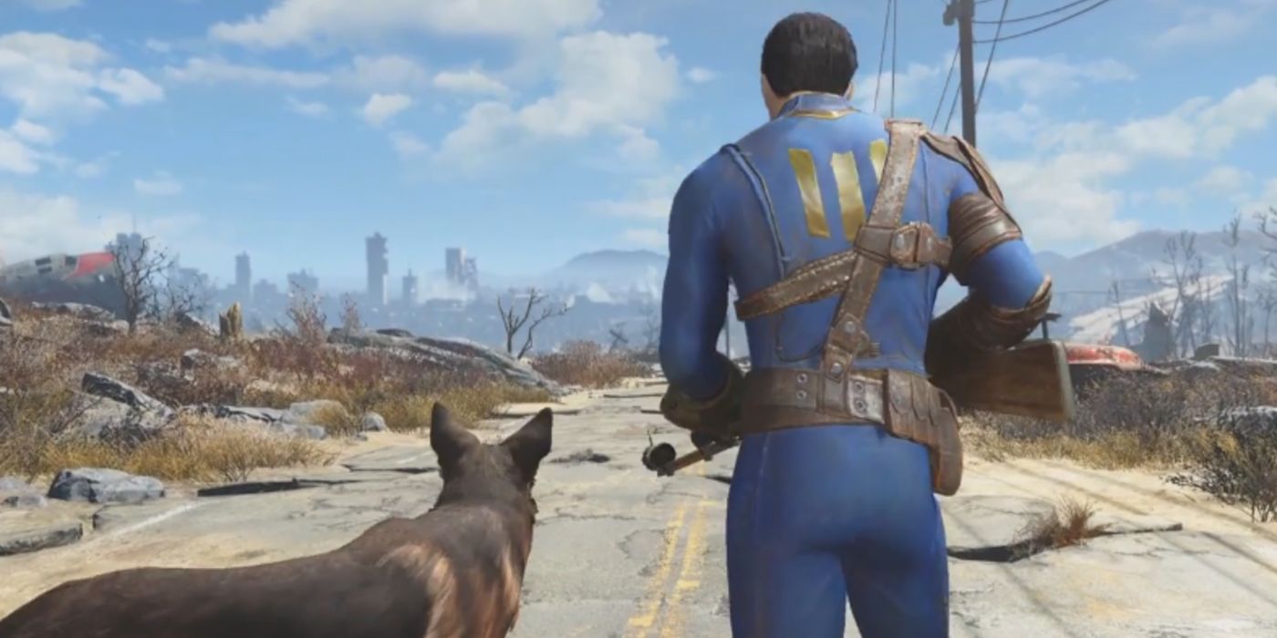 Fallout 4 Sole Survivor With Dogmeat