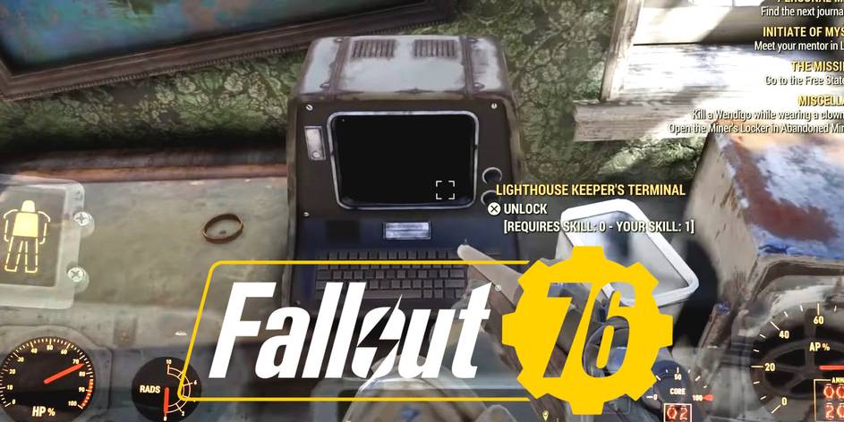 Fallout 76 Hack A Terminal Terminal Locations And Levels Fallout 76 Hack A Terminal Terminal Locations And Levels