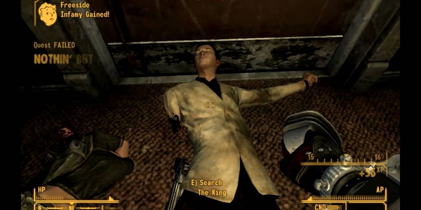 Fallout New Vegas Corpse Being Eaten