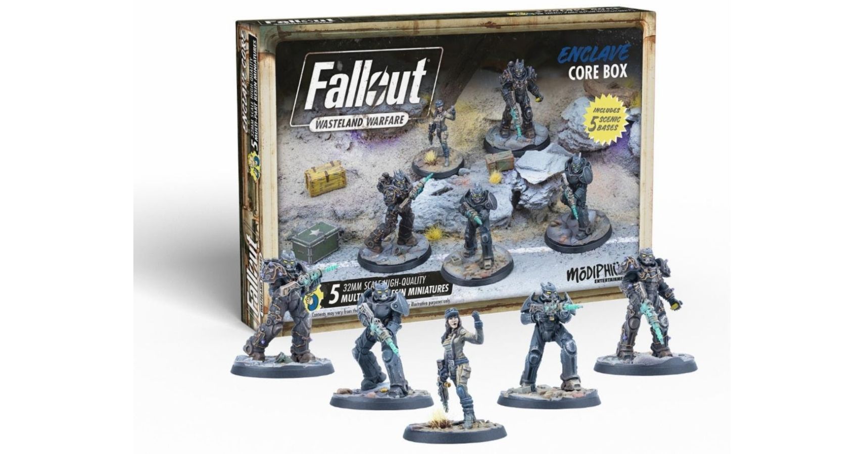 Enclave Minis Invade Modiphius With Eight Fallout Wasteland Warfare Sets