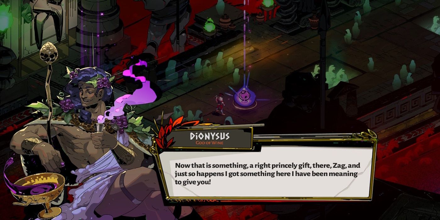 A gameplay screenshot from Hades