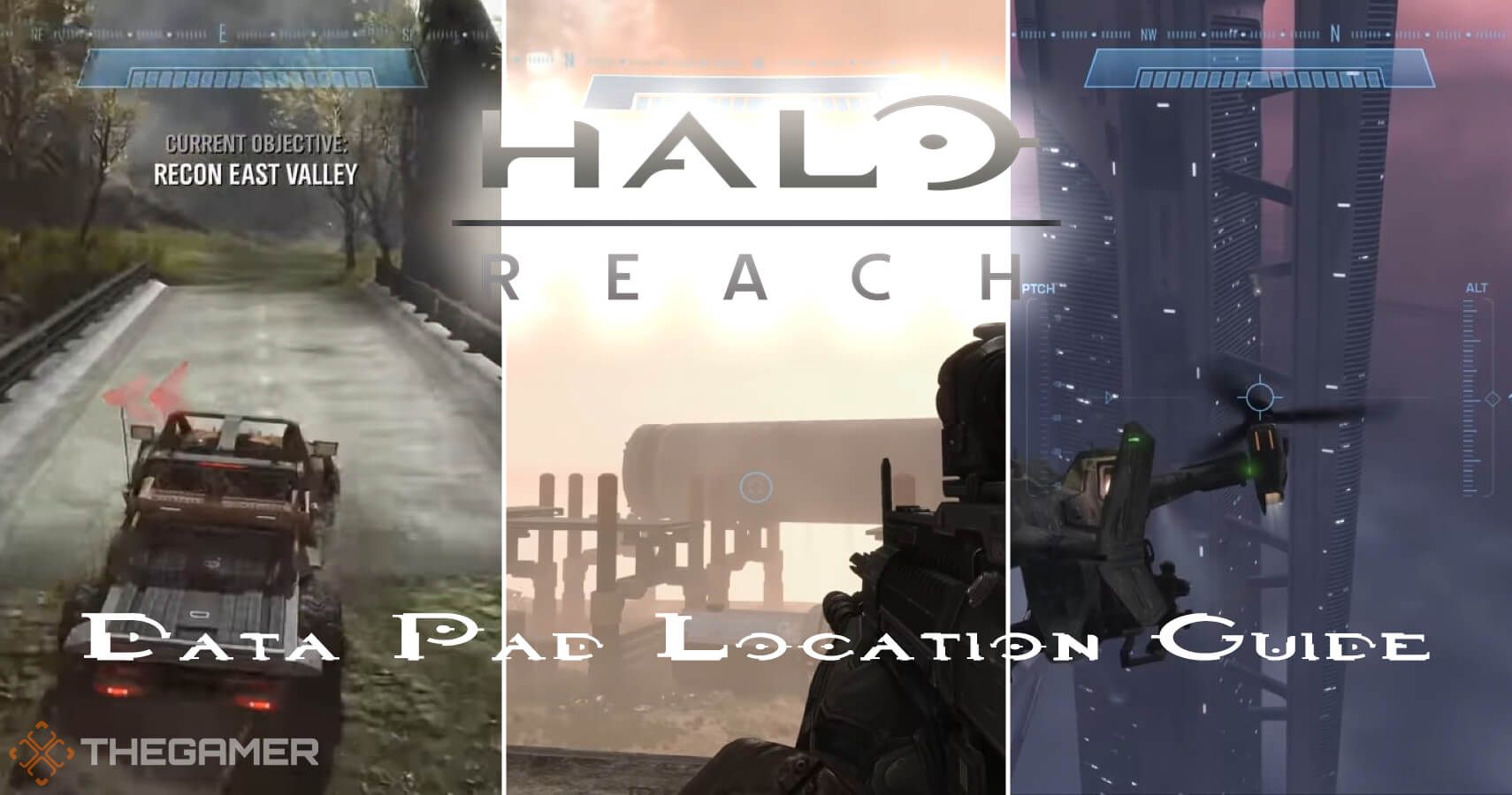 Halo Reach  Data Pad Location Guide