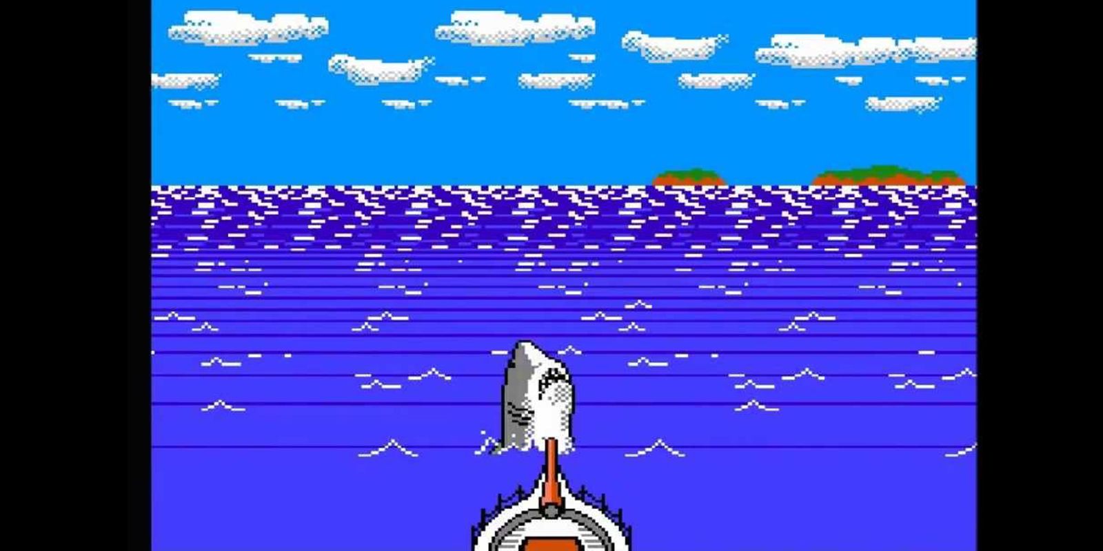Jaws 1987 Game nes