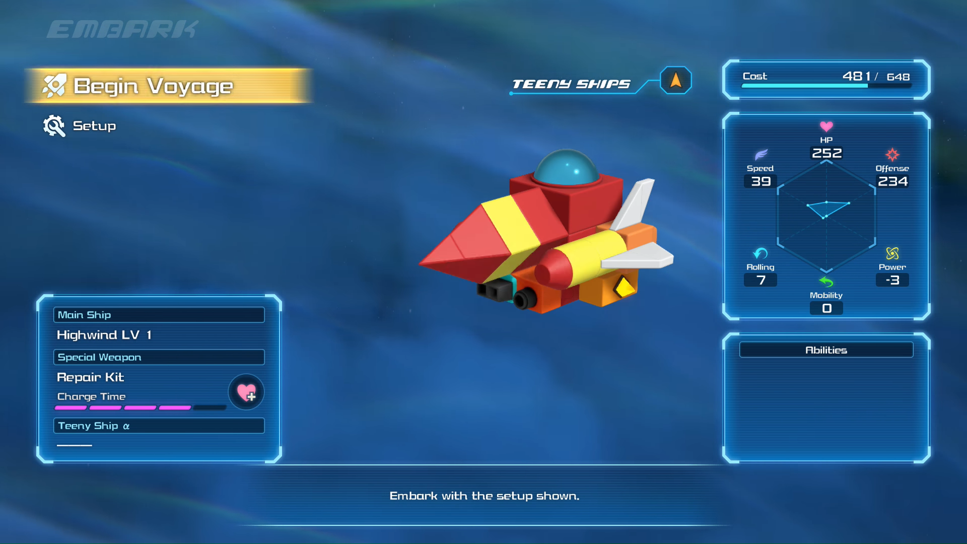 Kingdom hearts 3 Gummi Ship