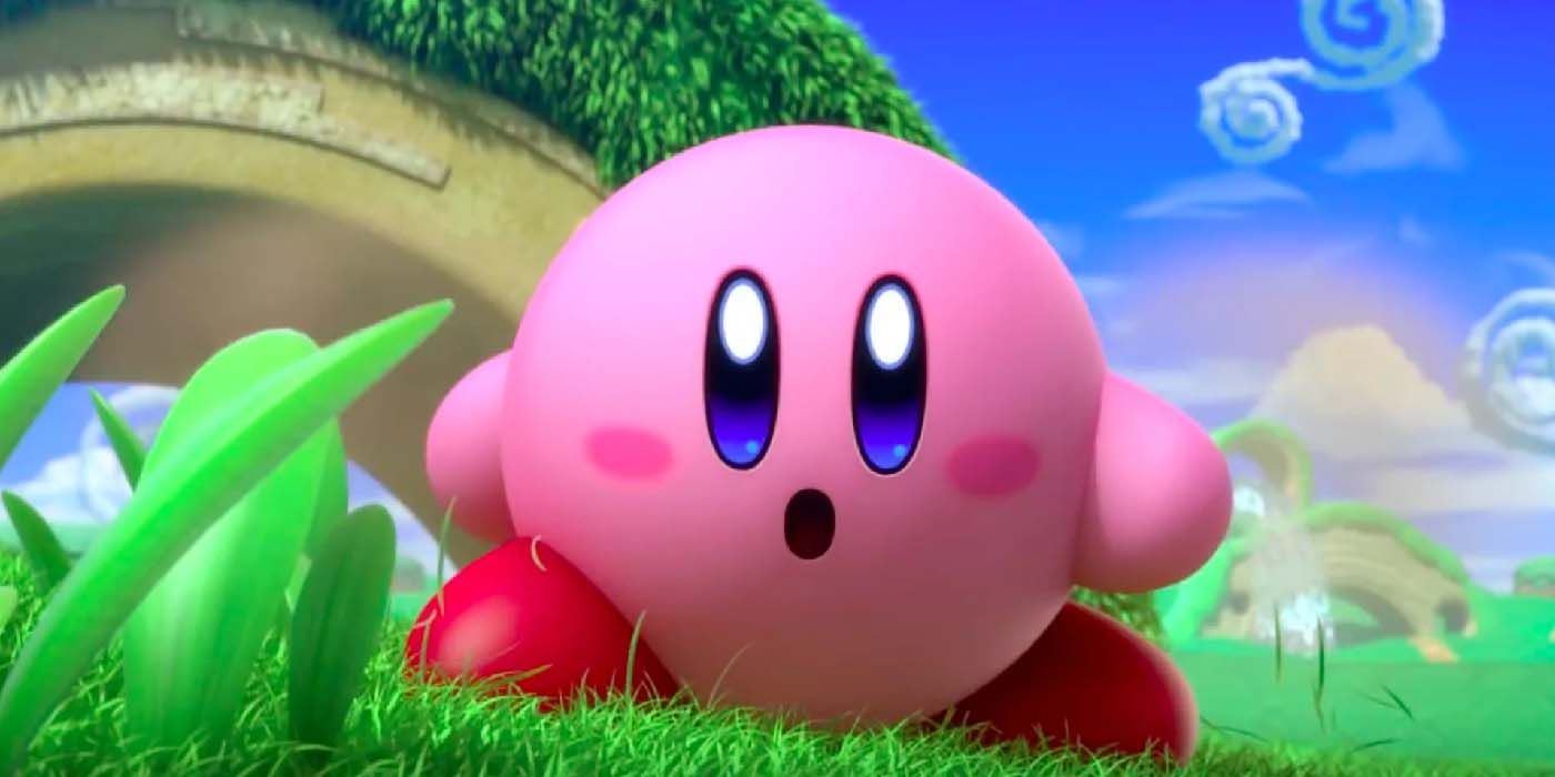 Kirby looking shocked