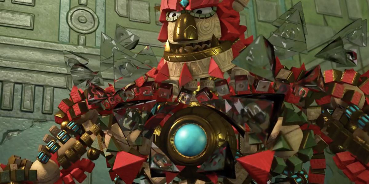 Knack in his enlarged form