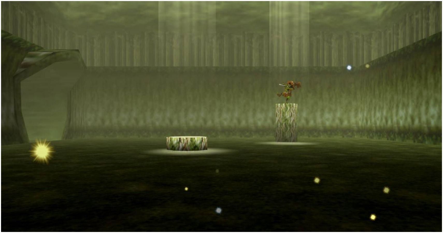 The Forest Stage in Ocarina of Time's Lost Woods