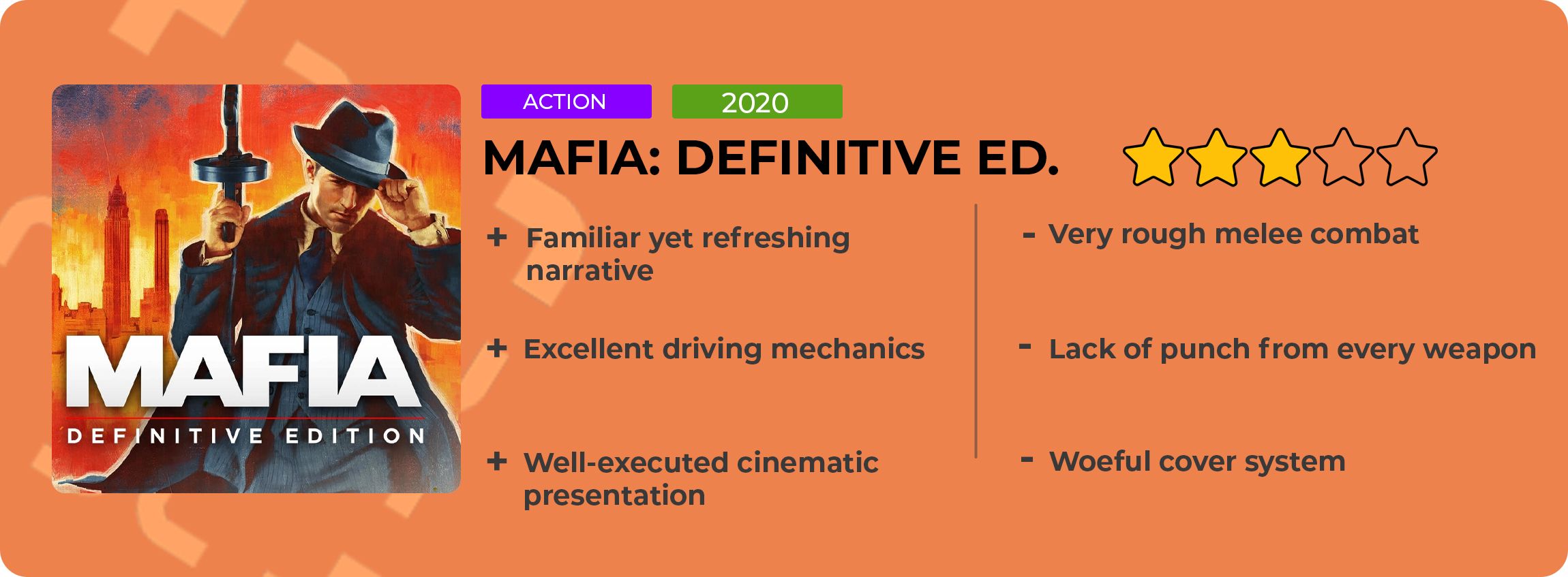 Mafia: Definitive Edition Review