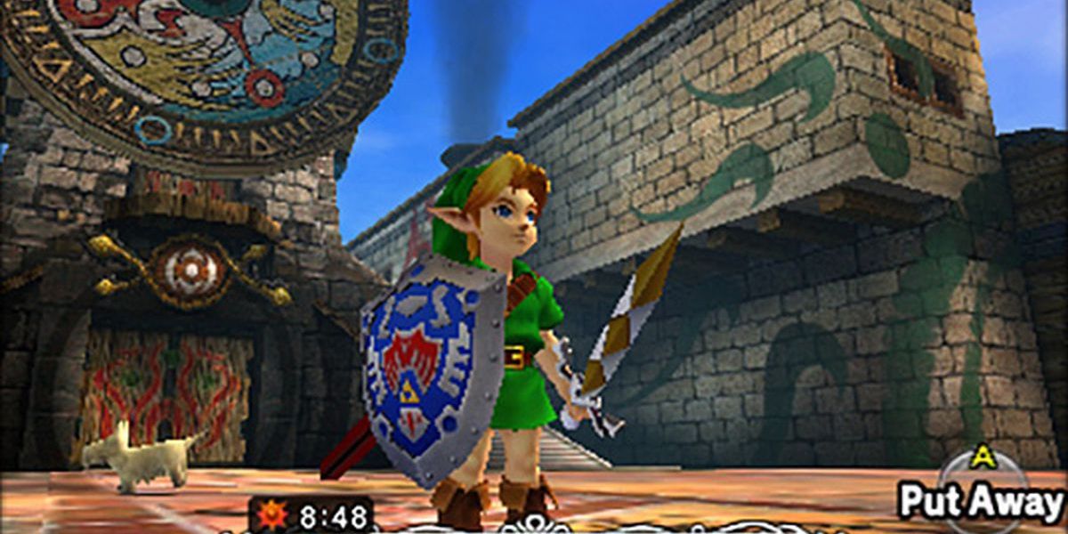 Legend Of Zelda Majora's Mask 3D Link Windmill