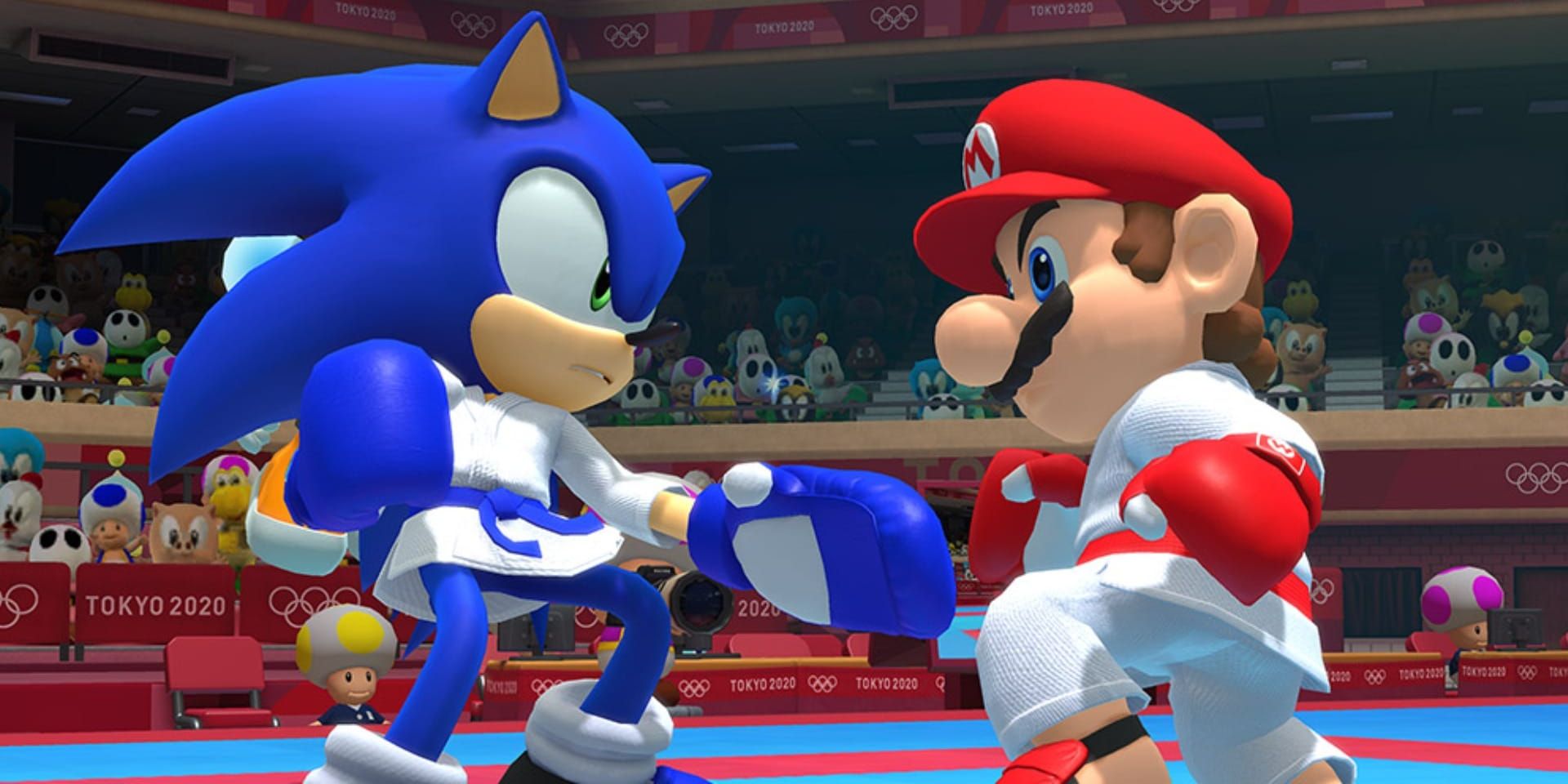 Wii Mario Sonic Olympic Games Karate