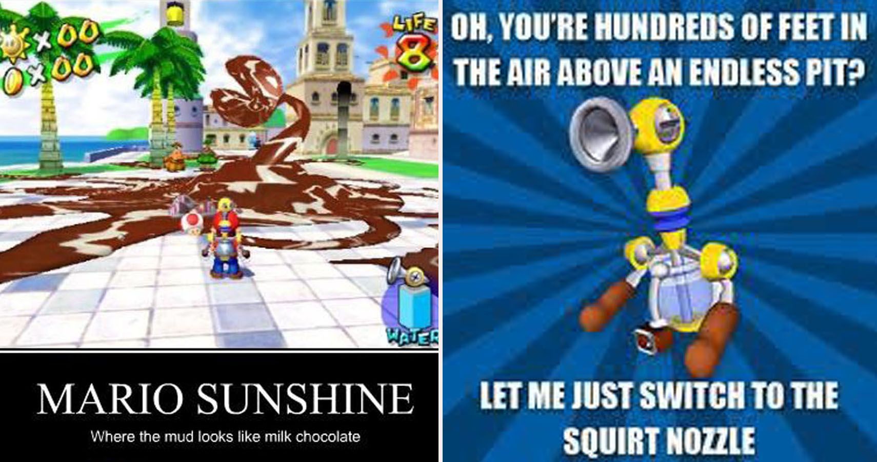 Mario Sunshine git gud - Meme subido por Sowps3rd :) Memedroid