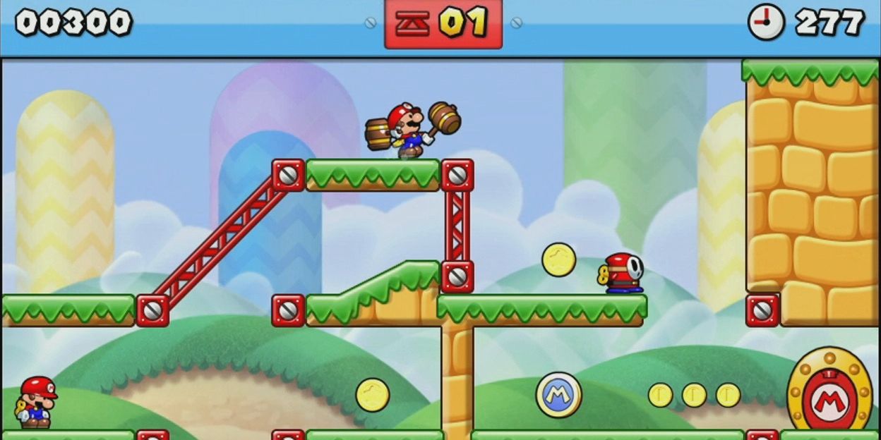 Nintendo Mario Vs Donkey Kong Puzzle Hammers