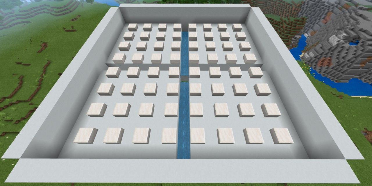 Minecraft mob farm screenshot