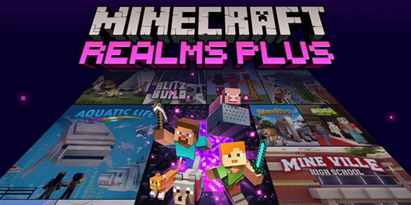 Minecraft Realms Plus Official Art