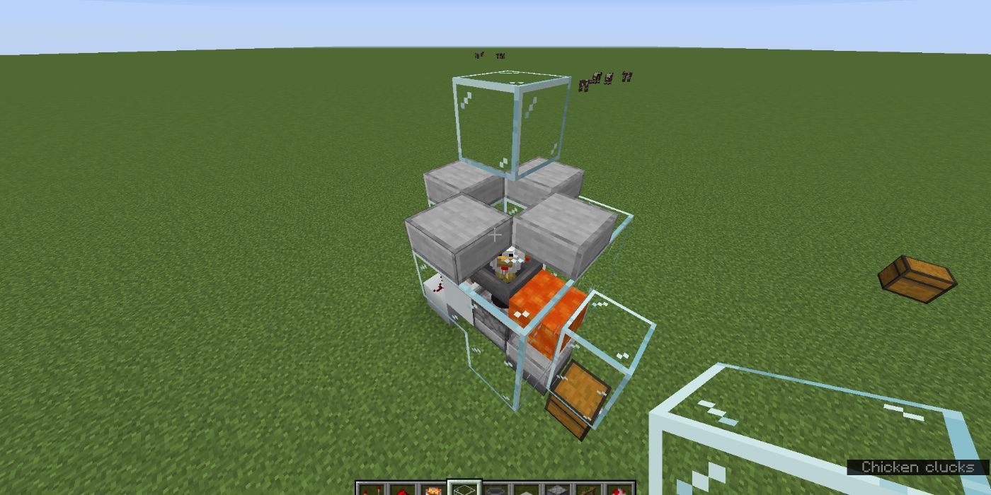 Minecraft How To Build A Fully Automated Cooked Chicken Farm