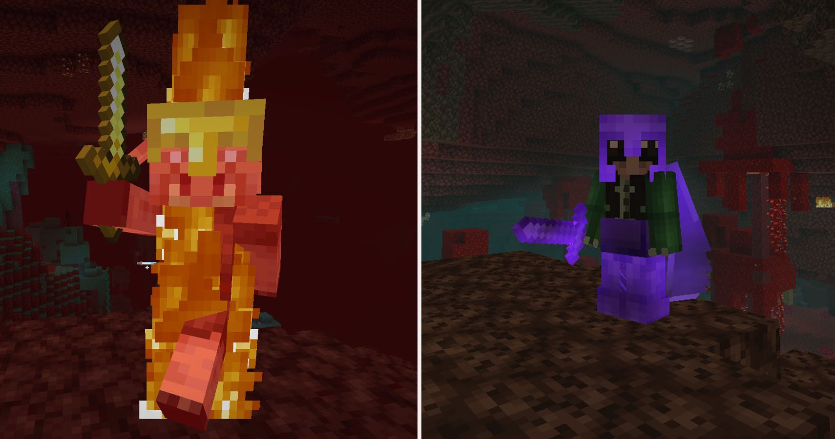 You can start in the nether in minecraft 1.16