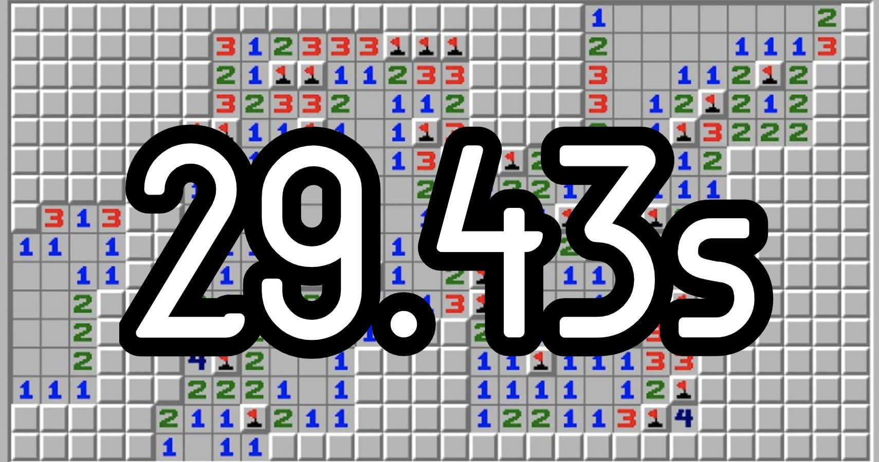 Minesweeper 29.43 Seconds