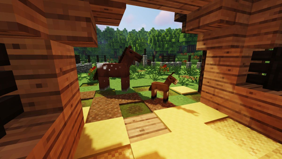 Mule with Horse Parent - Minecraft