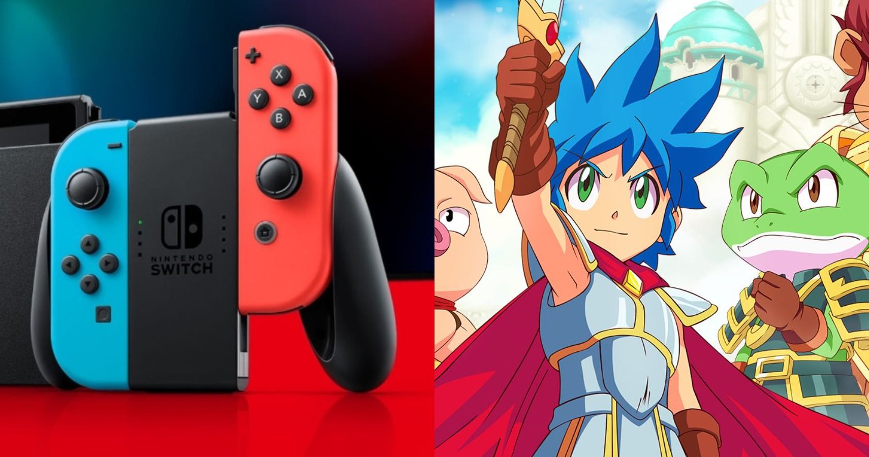 Nintendo Switch Monster Boy Cover