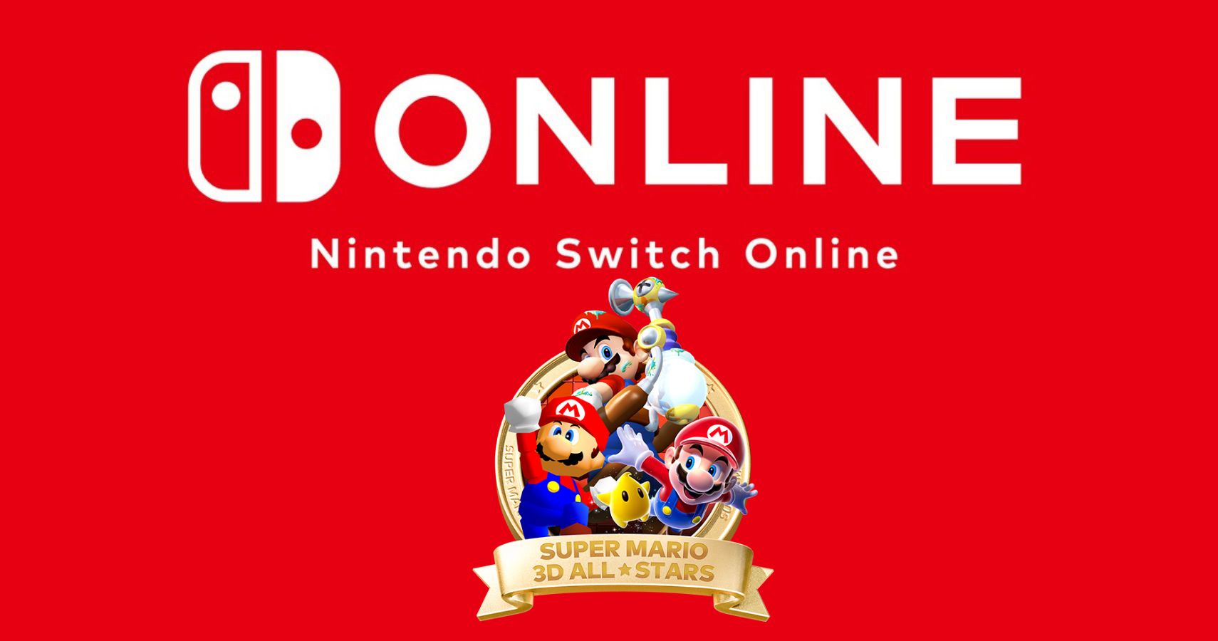 Nintendo Switch Online Mario 3D All-Stars Cover
