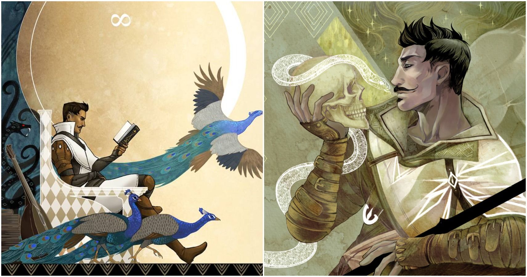 overliggende mangel Håndværker Dragon Age: 10 Pieces Of Dorian Fan Art