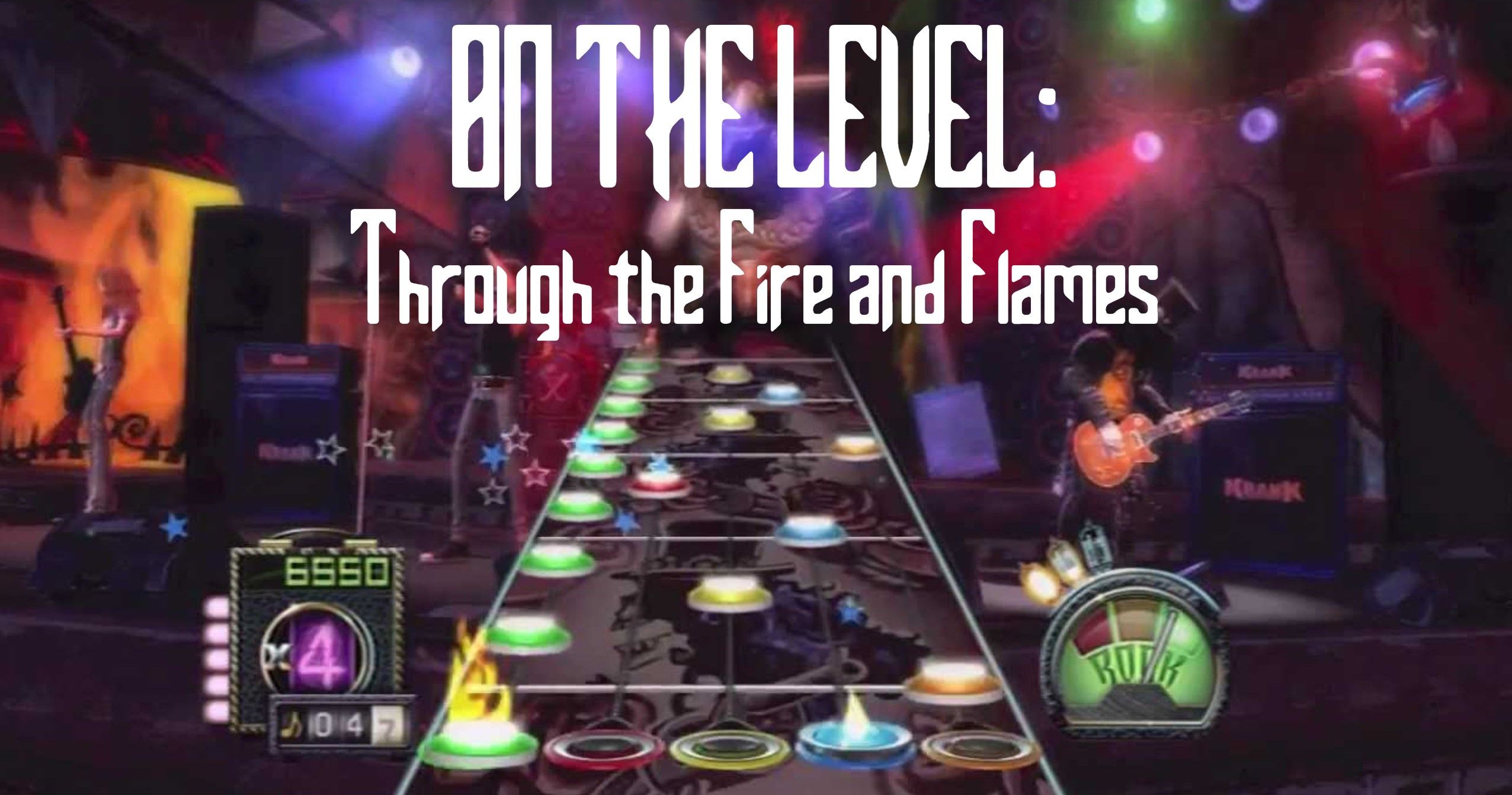 through the fire and flames guitar hero｜TikTok Search