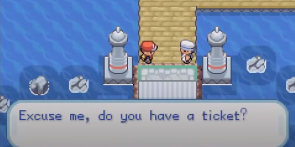 Boarding the SS Anne in FireRed