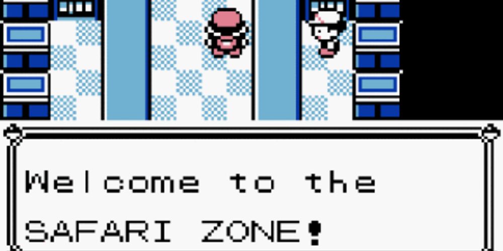Pokemon Red Blue Safari Zone Welcome Greeting