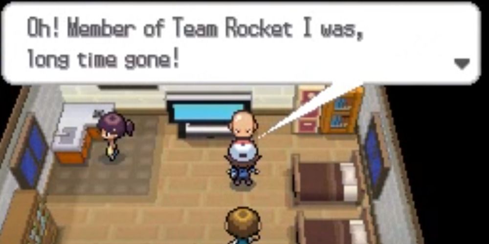 Former Team Rocket grunt in Icirrus City Pokemon Black 2