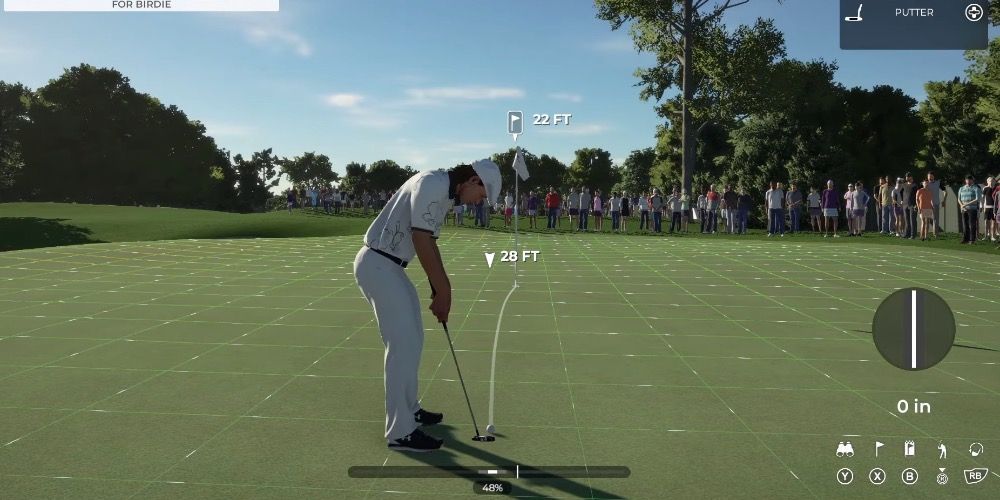 Putt Preview in PGA Tour 2K21