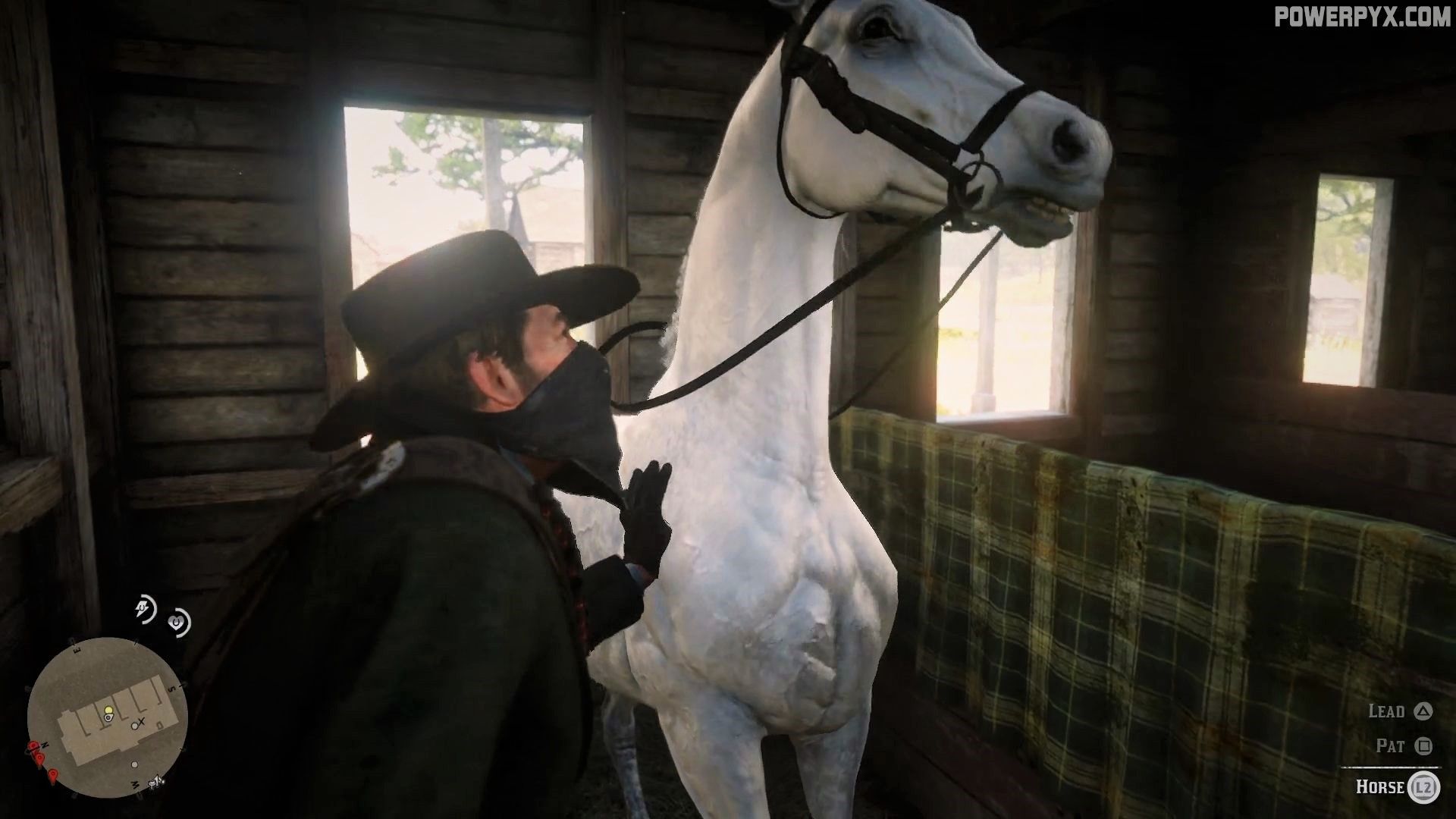 Red Dead Redemption 2 Arthur Bandit Stealing White Horse Barn