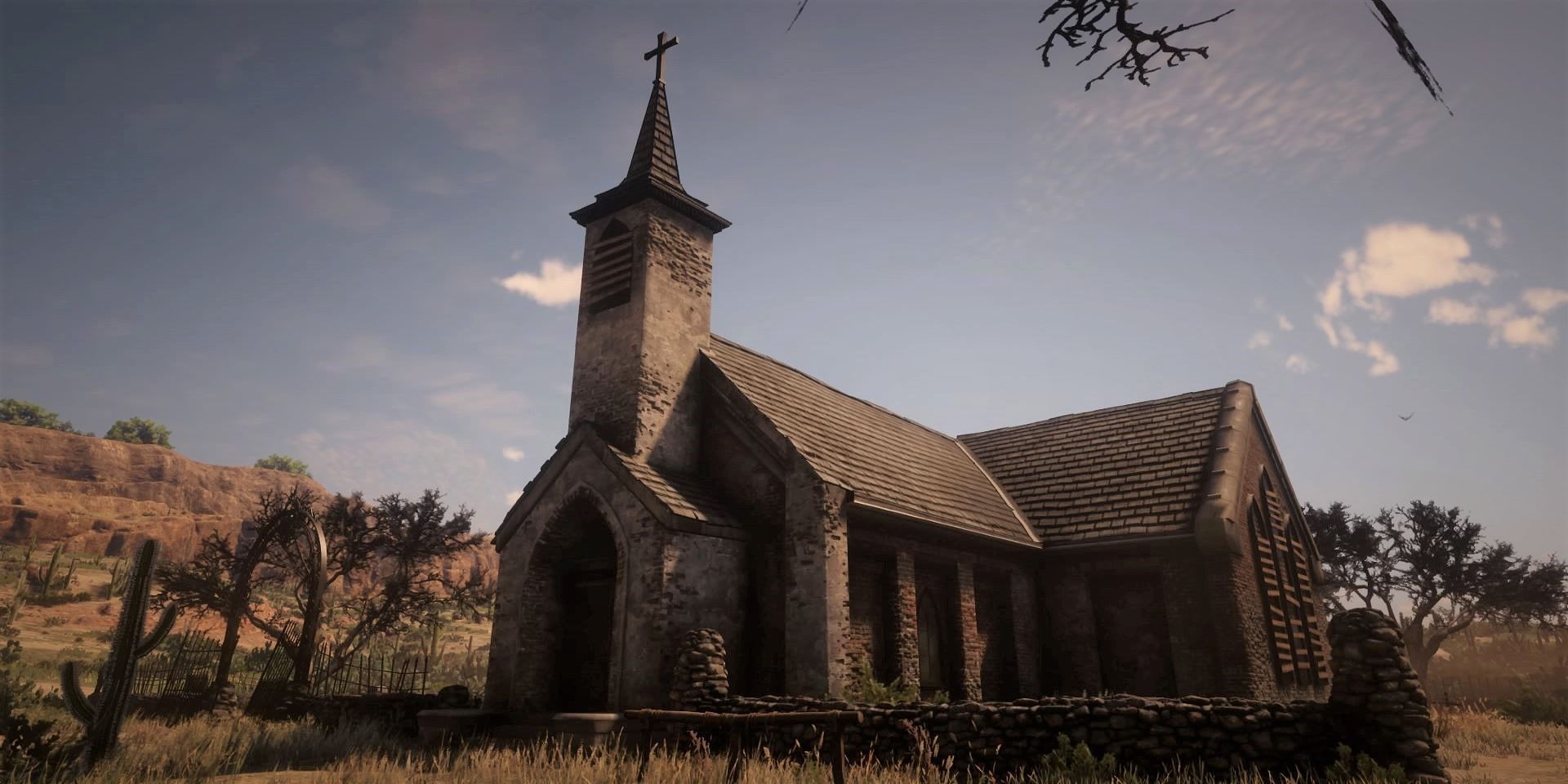 Red Dead Redemption 2 Coots Chapel Desert