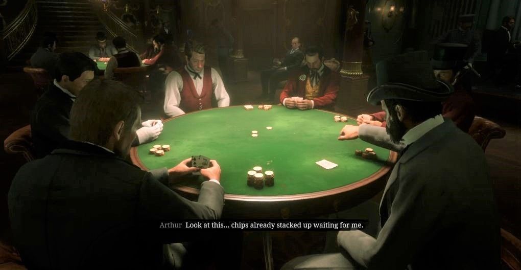Red Dead Redemption 2 Poker Table Fancy Bar (2)