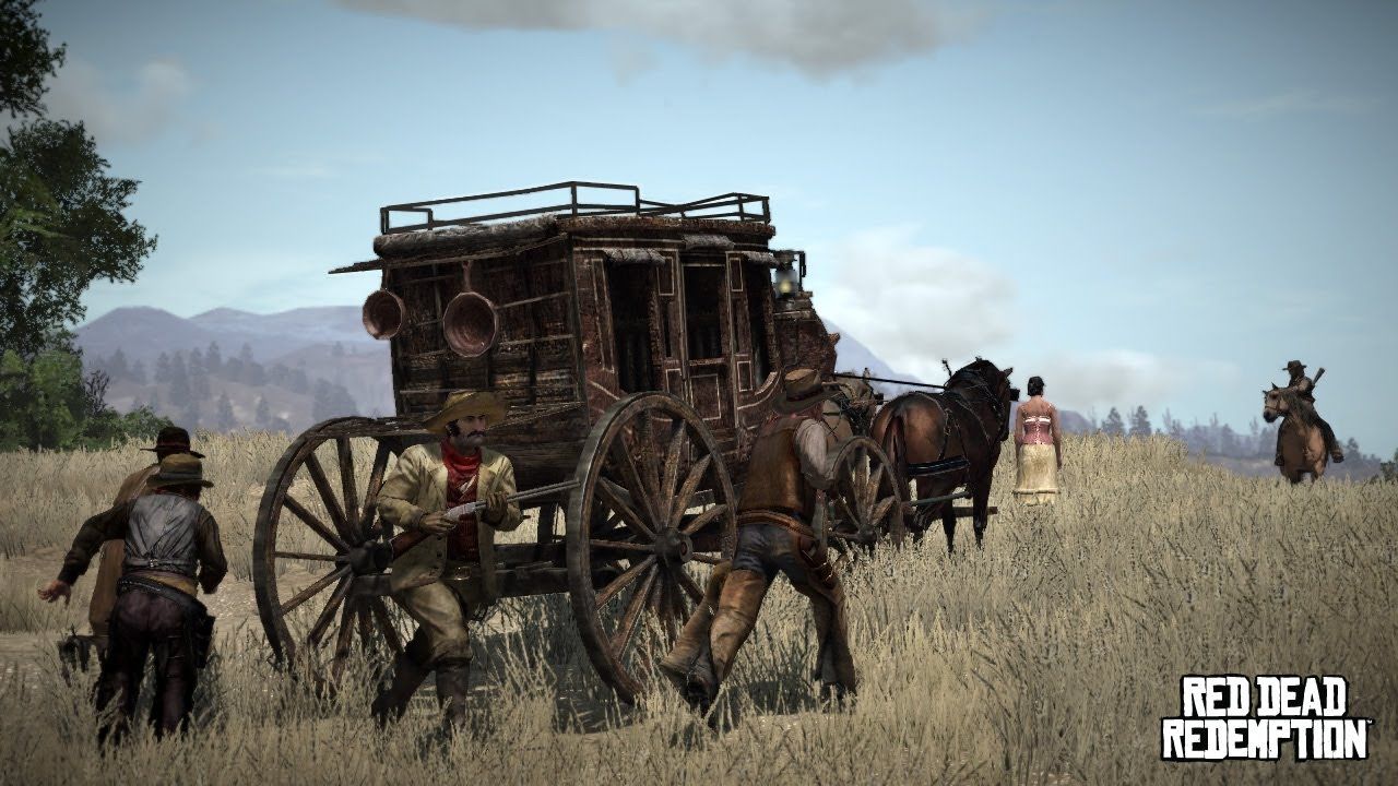 Red Dead Redemption Coach Robbery Grasslands